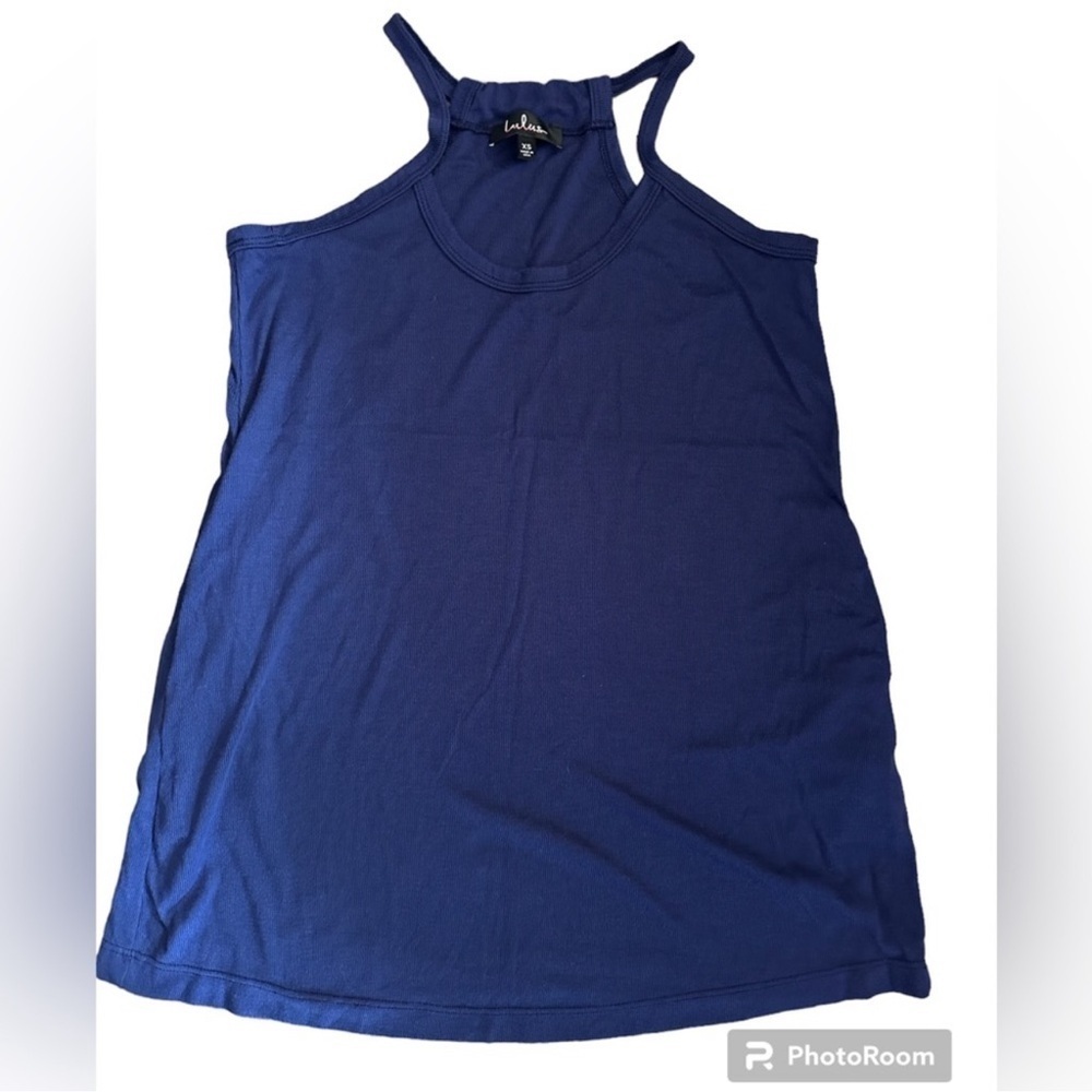 Lulus Long Halter Tank With Pockets XS